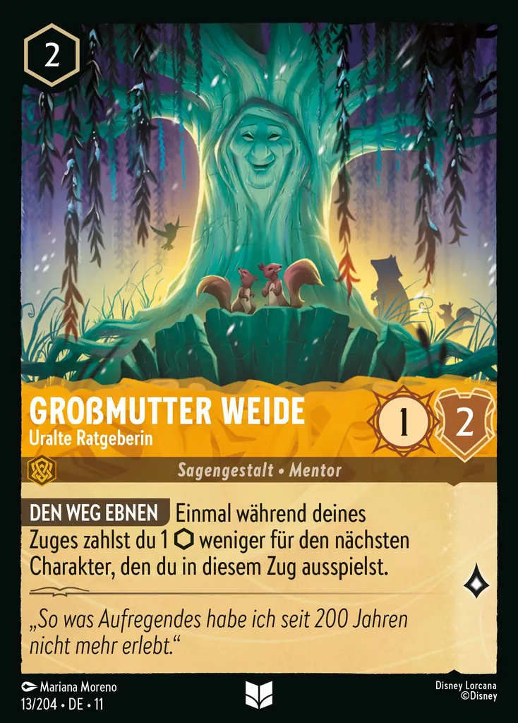 GroĂźmutter Weide - Uralte Ratgeberin