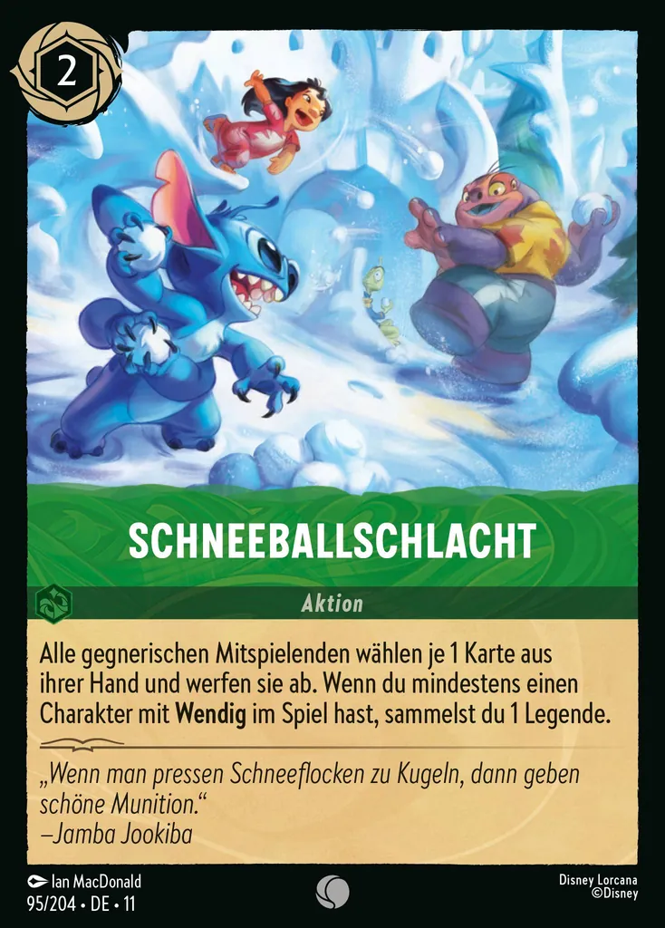 Schneeballschlacht