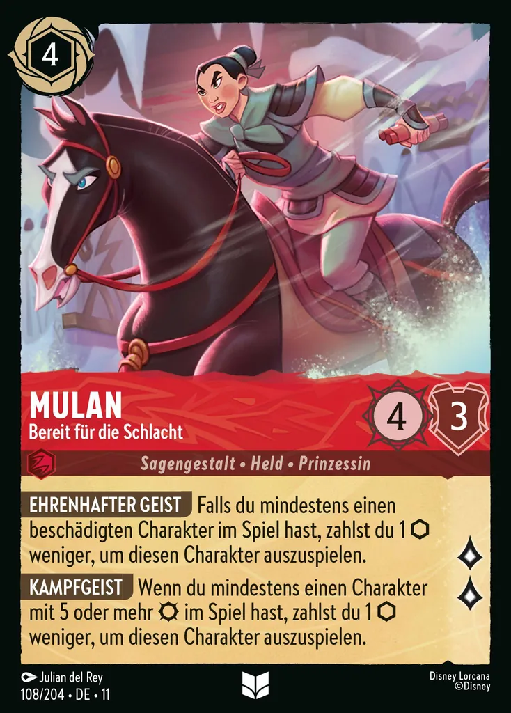 Mulan - Bereit fĂĽr die Schlacht
