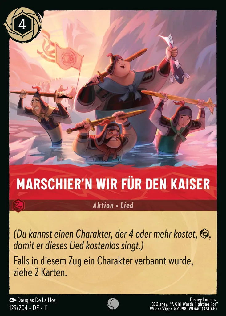 Marschier'n wir fĂĽr den Kaiser