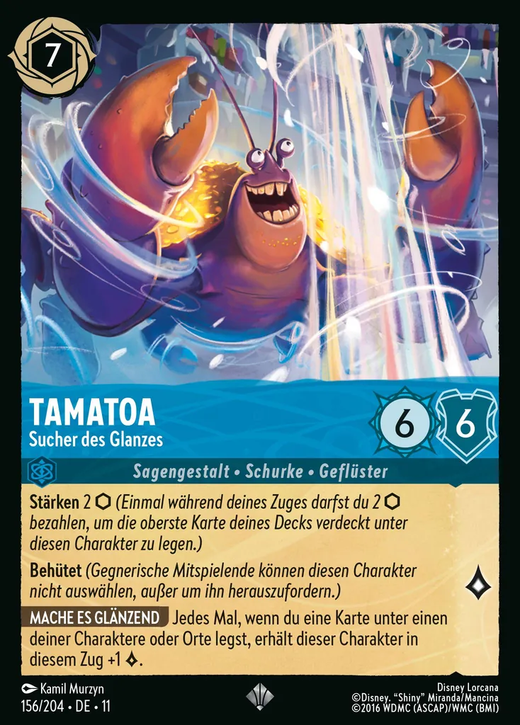 Tamatoa - Sucher des Glanzes