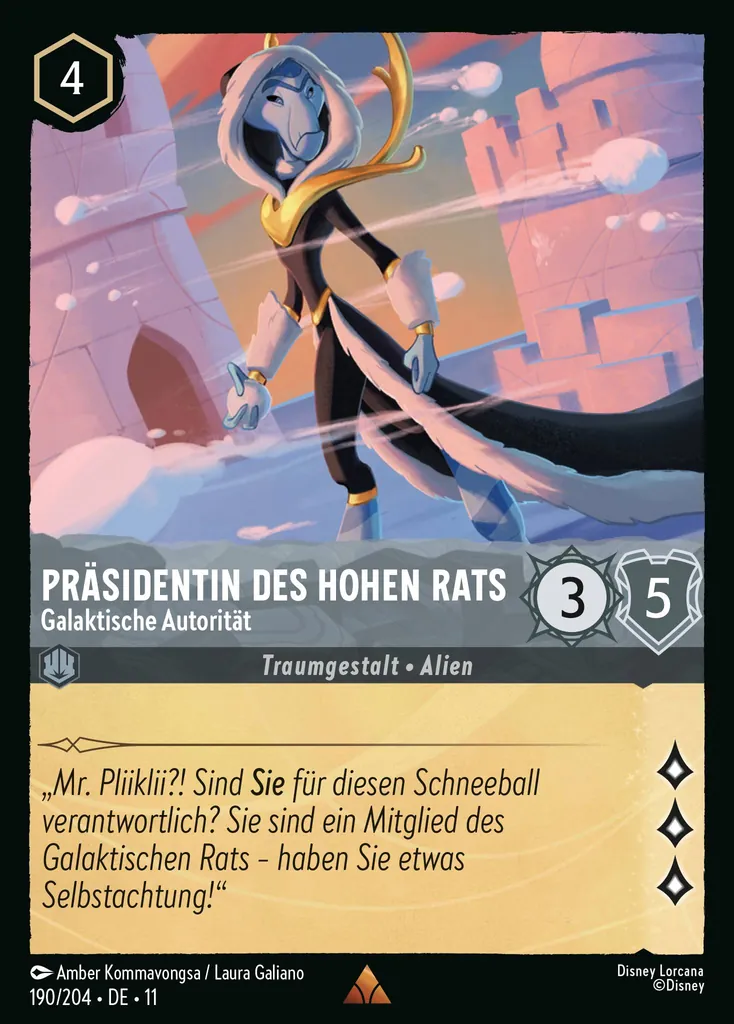 PrÀsidentin des Hohen Rats - Galaktische AutoritÀt