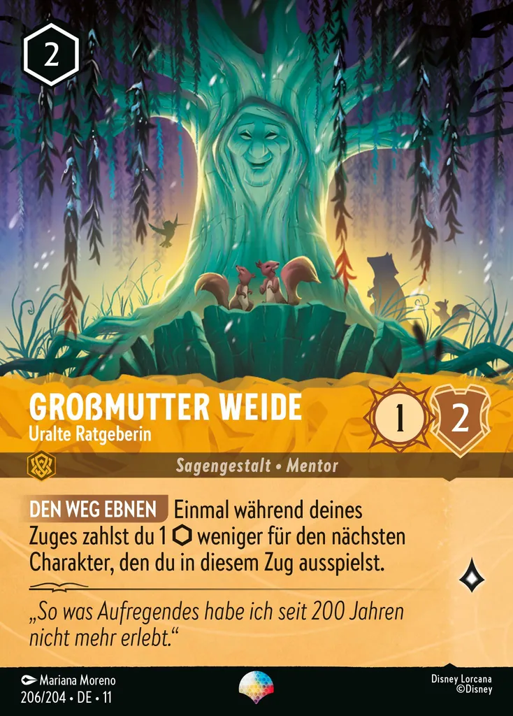 GroĂźmutter Weide - Uralte Ratgeberin