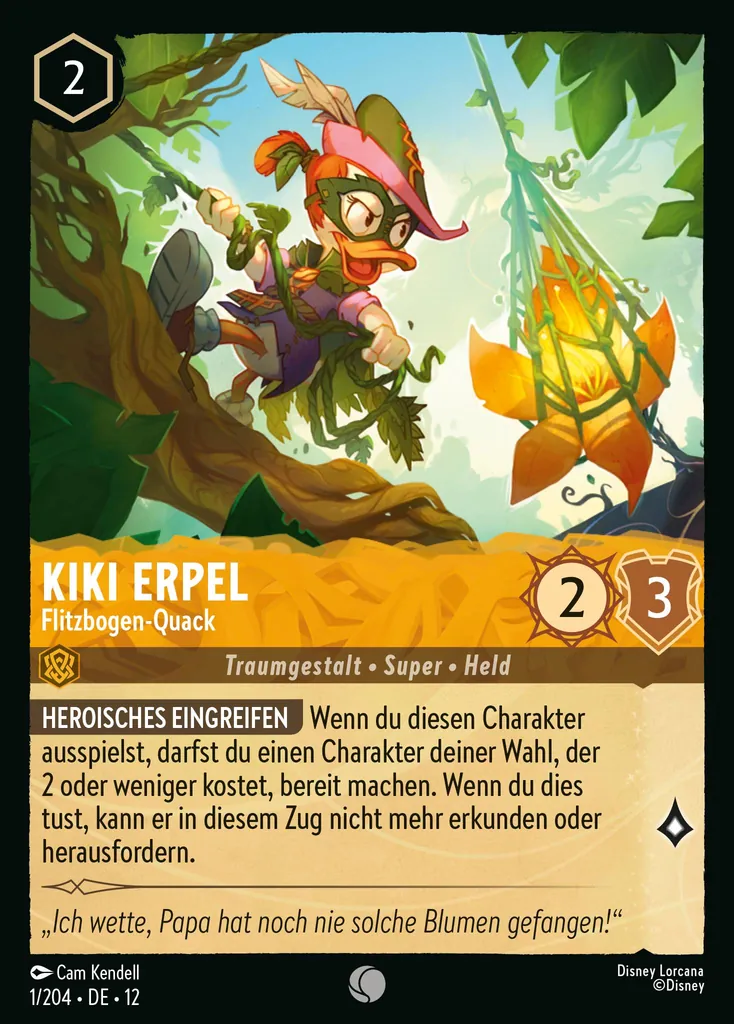 Kiki Erpel - Flitzbogen-Quack