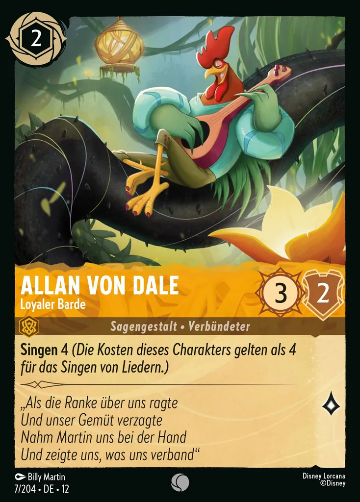 Allan von Dale - Loyaler Barde