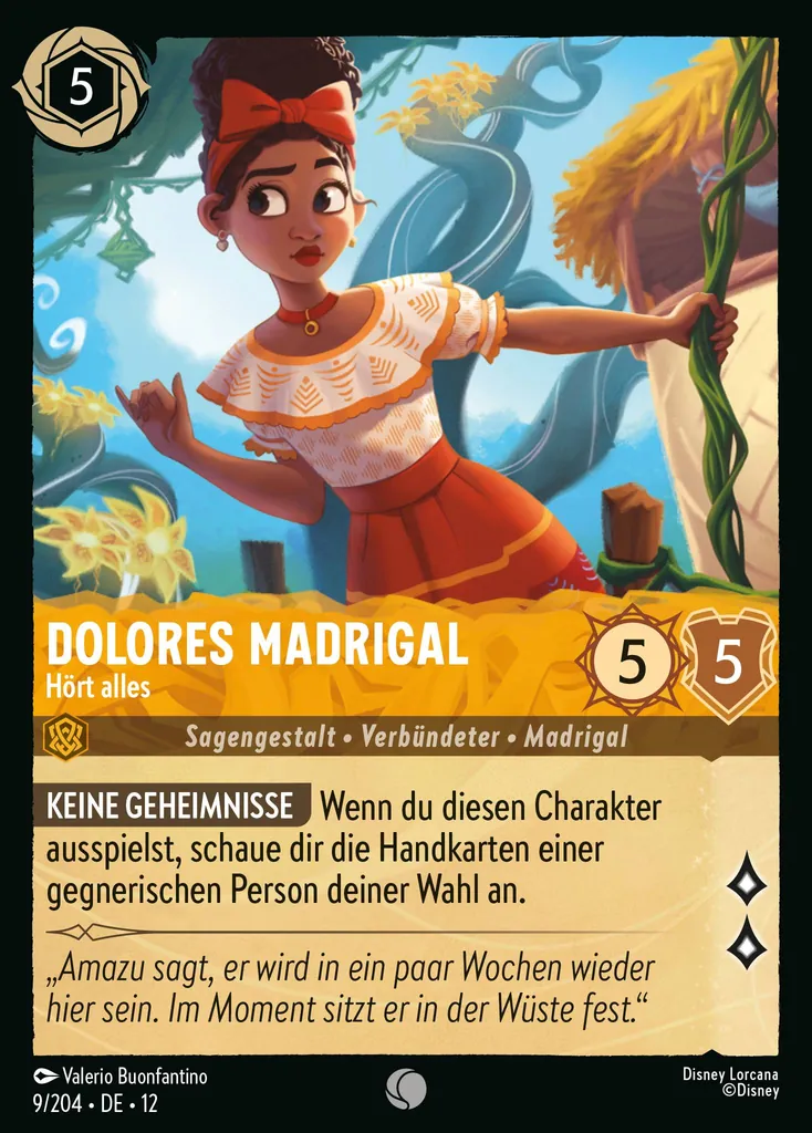 Dolores Madrigal - Hört alles