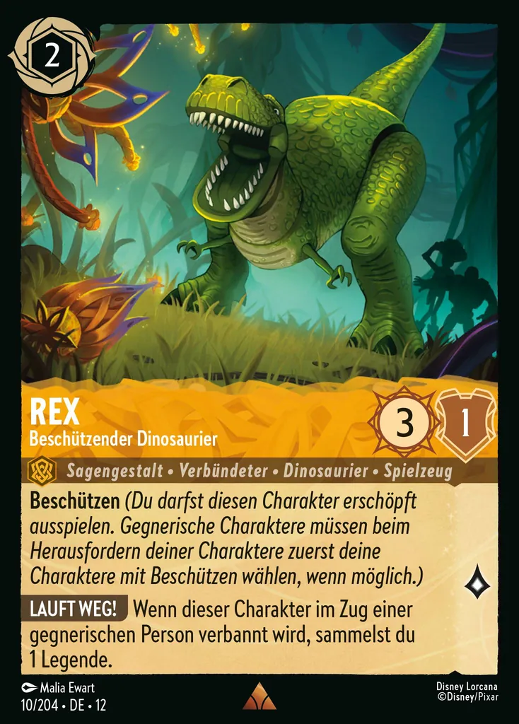 Rex - BeschĂĽtzender Dinosaurier