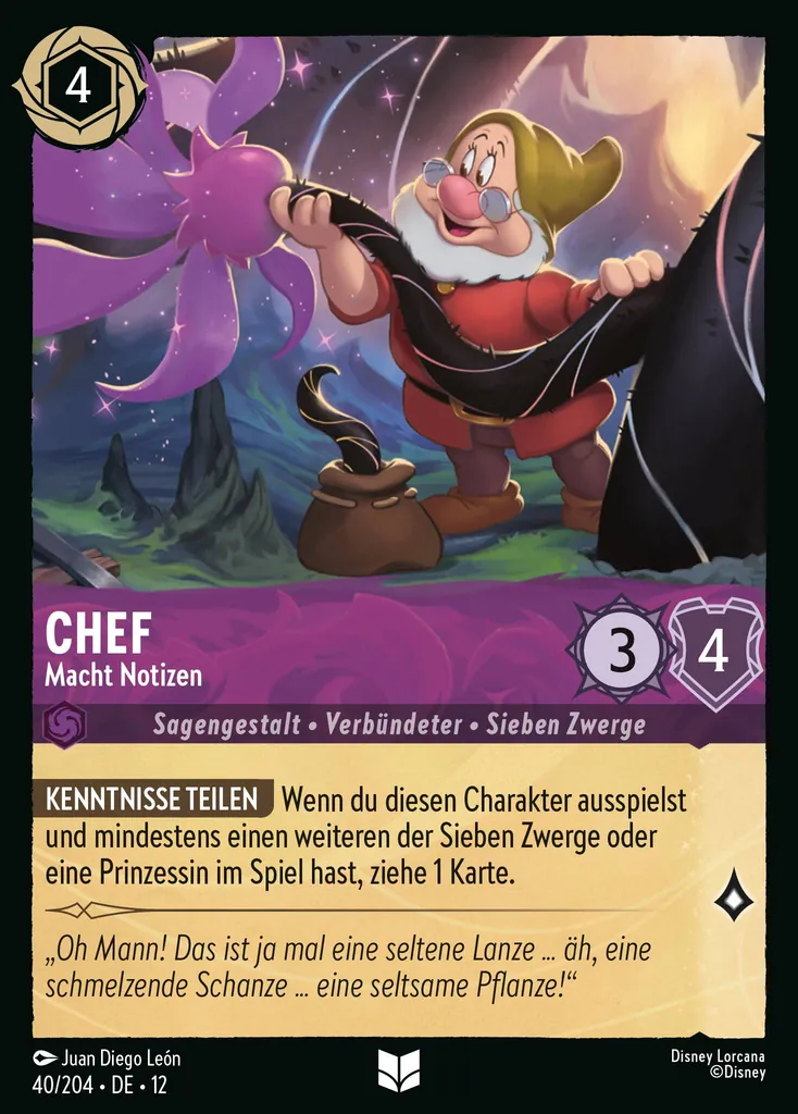 Chef - Macht Notizen