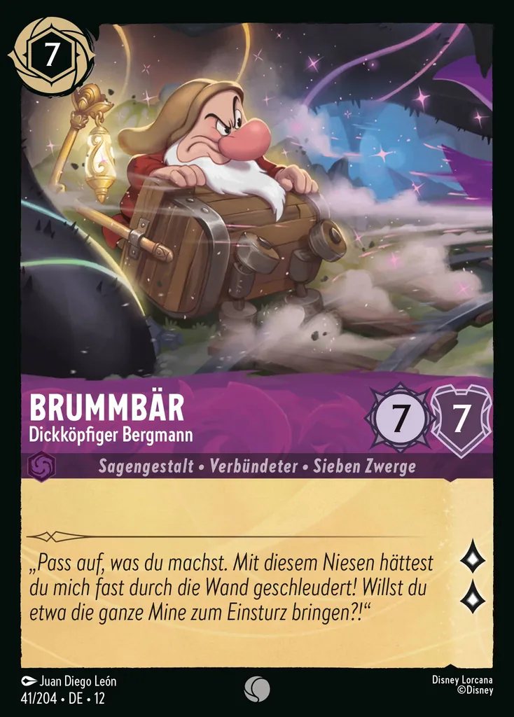Brummbär - Dickköpfiger Bergmann