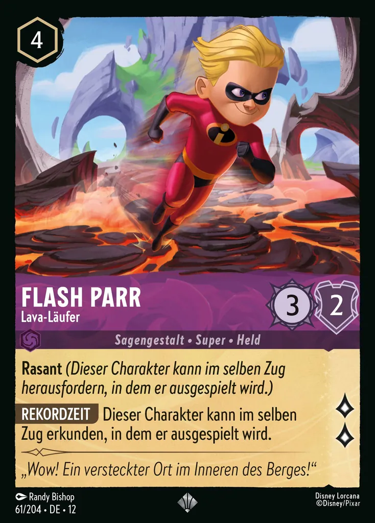 Flash Parr - Lava-Läufer