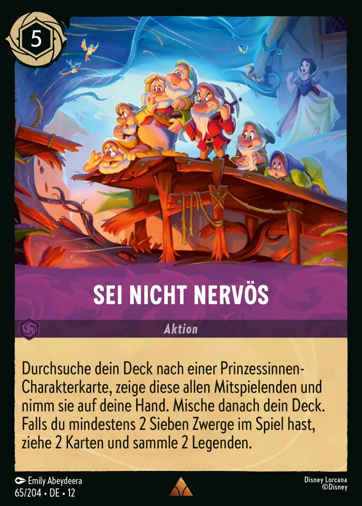 Sei nicht Nervös