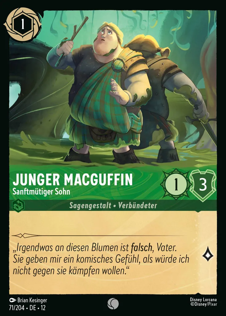 Junger MacGuffin - Sanftmütiger Sohn