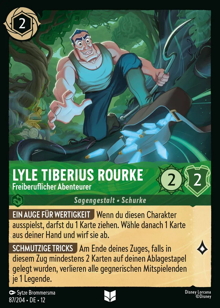 Lyle Tiberius Rourke - Freiberuflicher Abenteurer