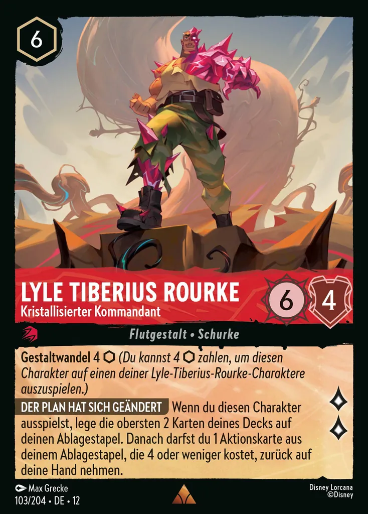 Lyle Tiberius Rourke - Kristallisierter Kommandant