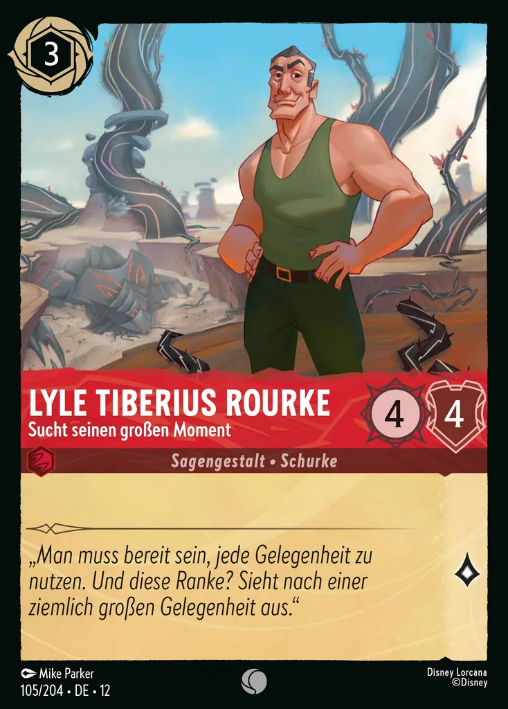 Lyle Tiberius Rourke - Sucht seinen großen Moment