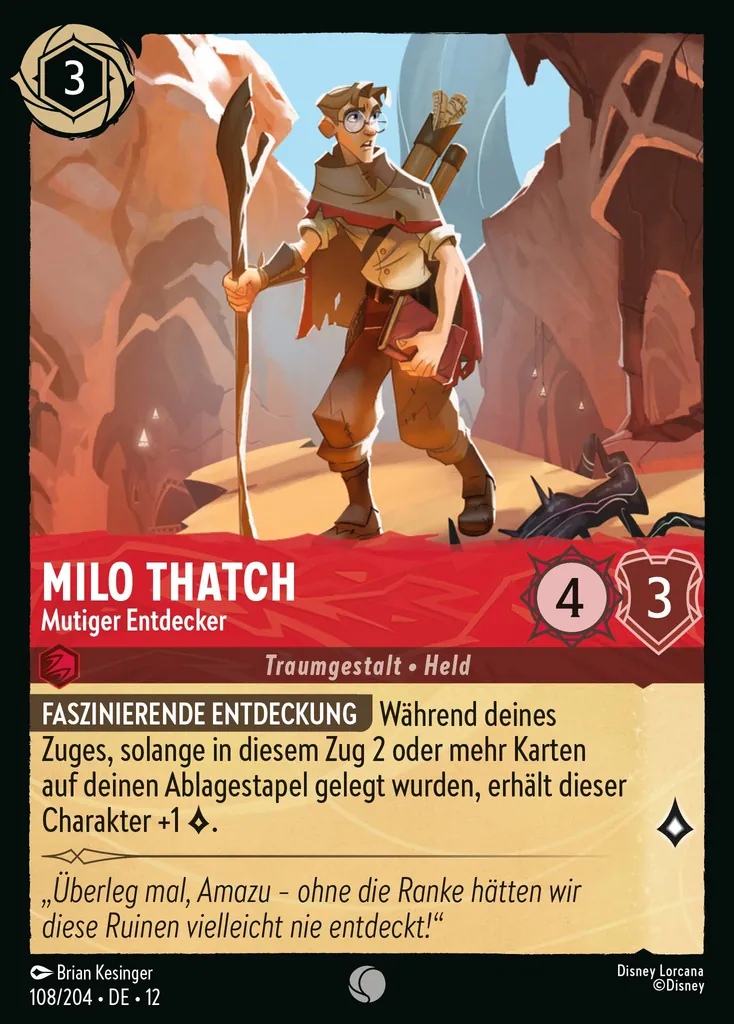 Milo Thatch - Mutiger Entdecker