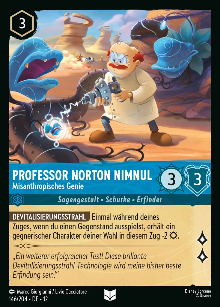 Professor Norton Nimnul - Misanthropisches Genie
