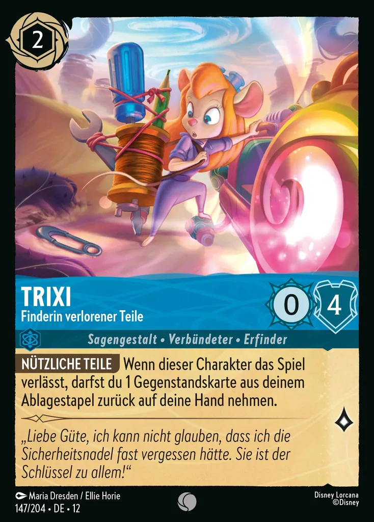 Trixi - Finderin verlorener Teile