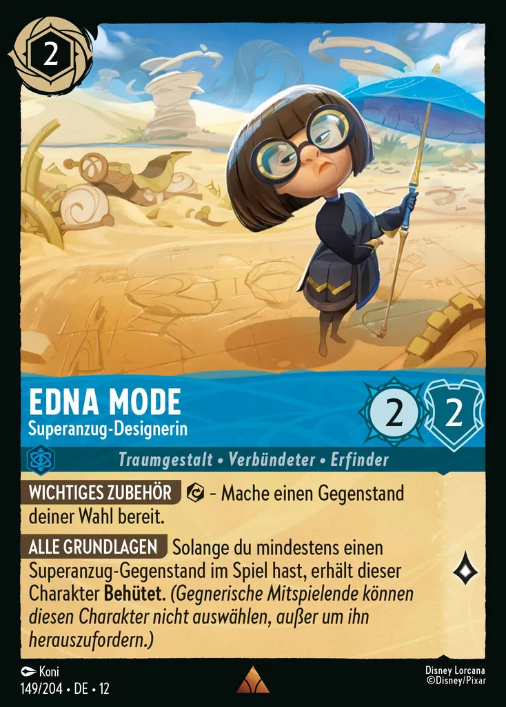 Edna Mode - Superanzug-Designerin