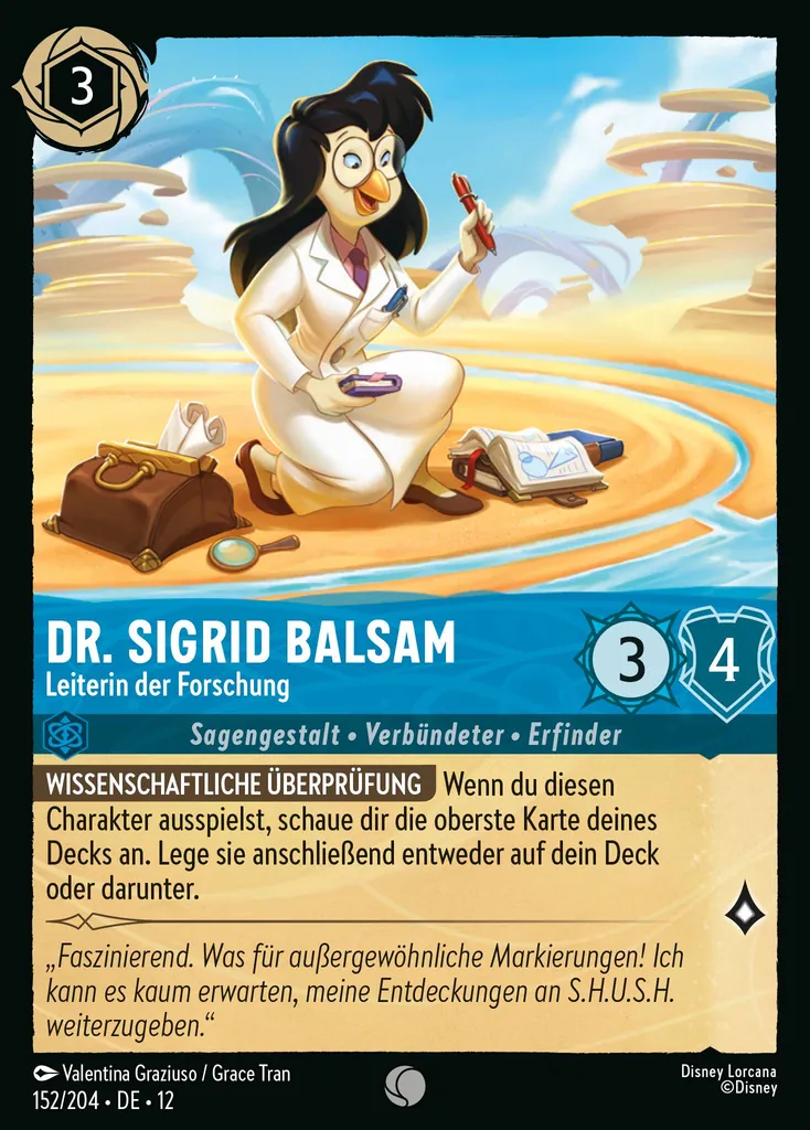 Dr. Sigrid Balsam - Leiterin der Forschung