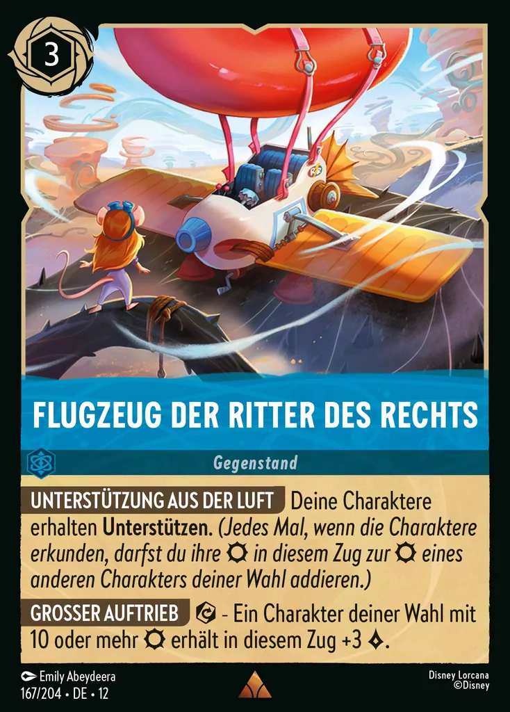 Flugzeug der Ritter des Rechts