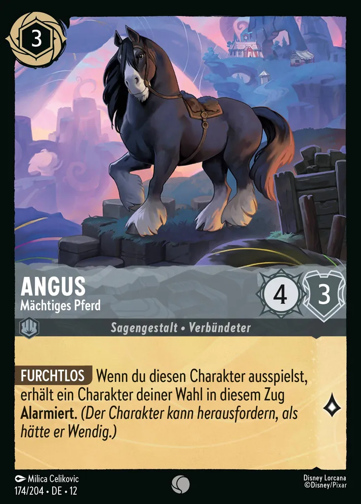 Angus - Mächtiges Pferd