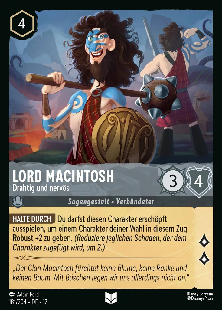 Lord Macintosh - Drahtig und nervös