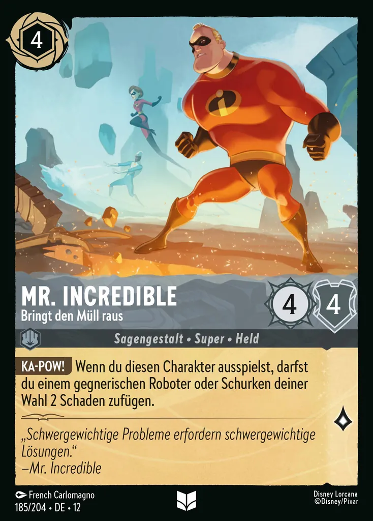 Mr. Incredible - Bringt den MĂĽll raus