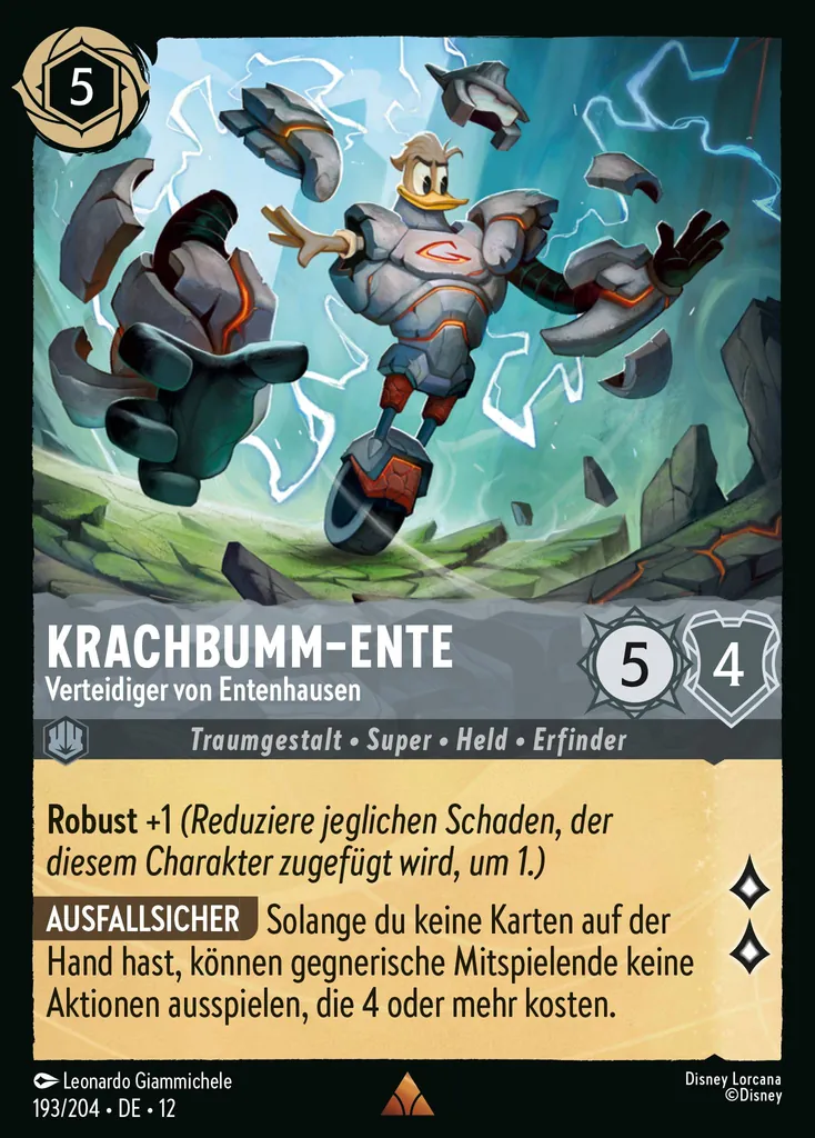 Krachbumm-Ente - Verteidiger von Entenhausen