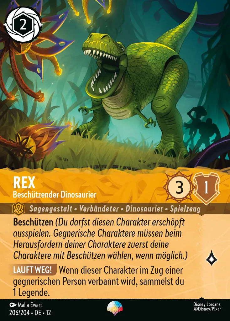 Rex - BeschĂĽtzender Dinosaurier