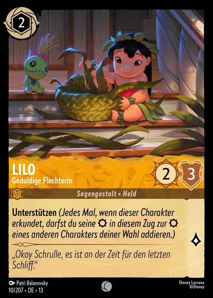 Lilo - Geduldige Flechterin