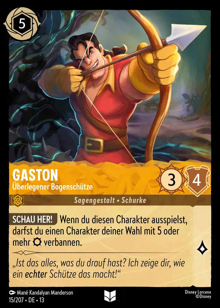 Gaston - Überlegener Bogenschütze