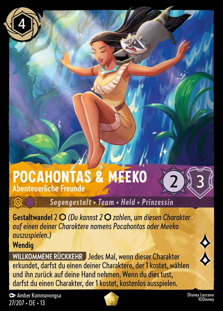 Pocahontas & Meeko - Abenteuerliche Freunde