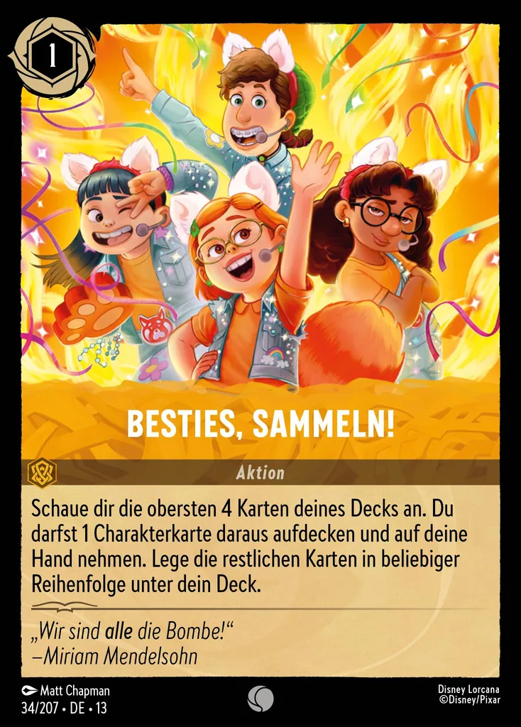 Besties, sammeln!