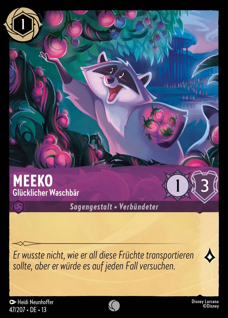 Meeko - Glücklicher Waschbär