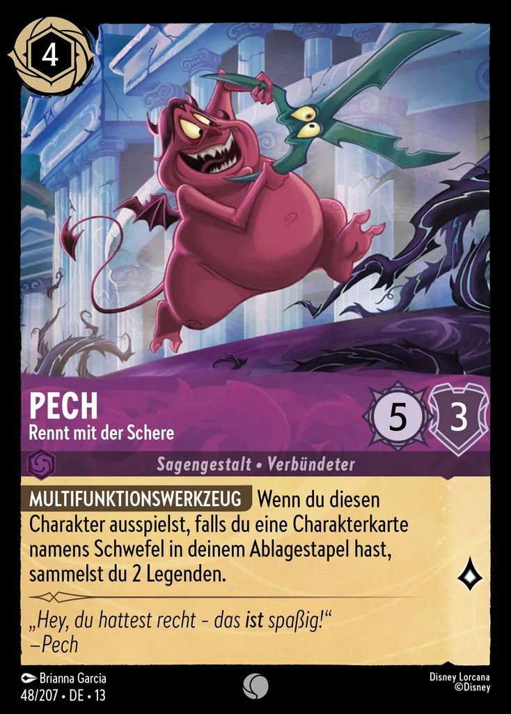 Pech - Rennt mit der Schere