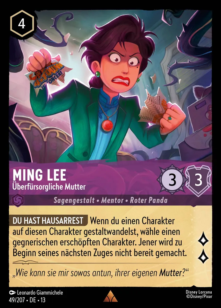 Ming Lee - ĂśberfĂĽrsorgliche Mutter