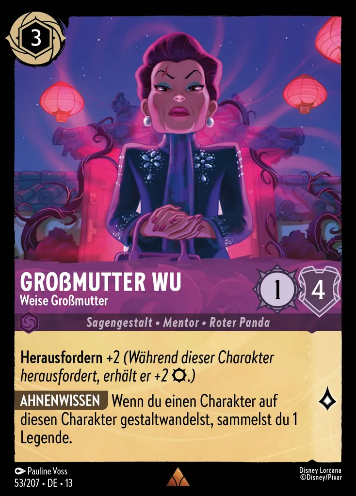 Großmutter Wu - Weise Großmutter