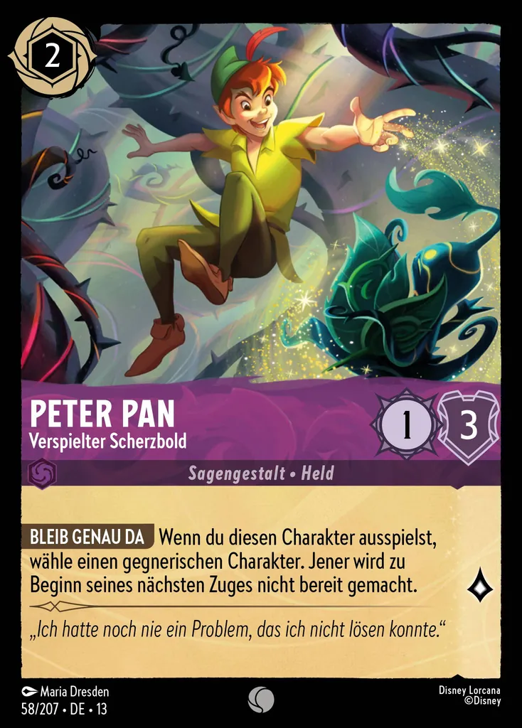 Peter Pan - Verspielter Scherzbold
