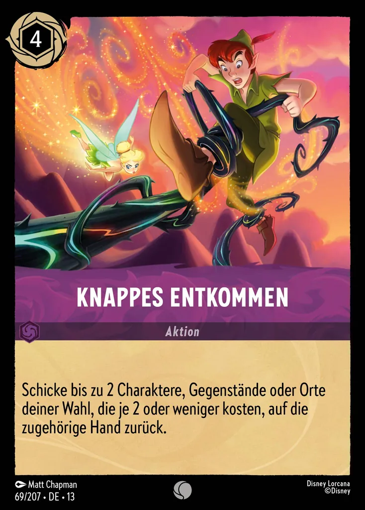 Knappes Entkommen