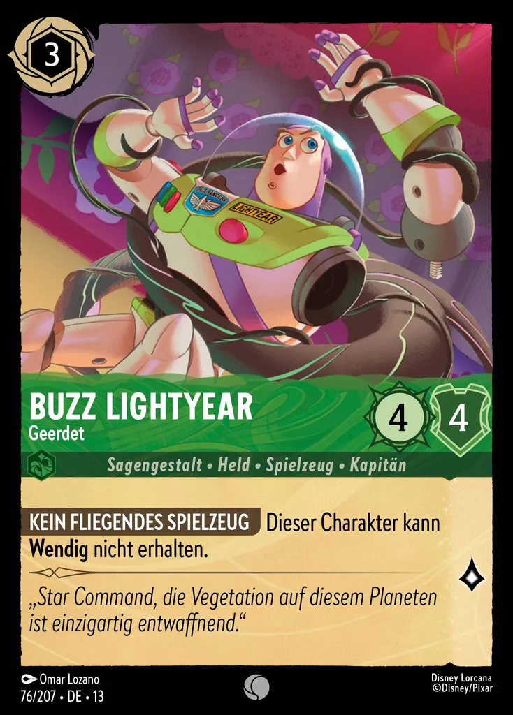 Buzz Lightyear - Geerdet