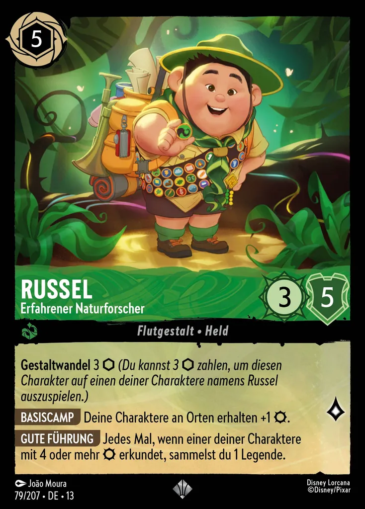 Russel - Erfahrener Naturforscher
