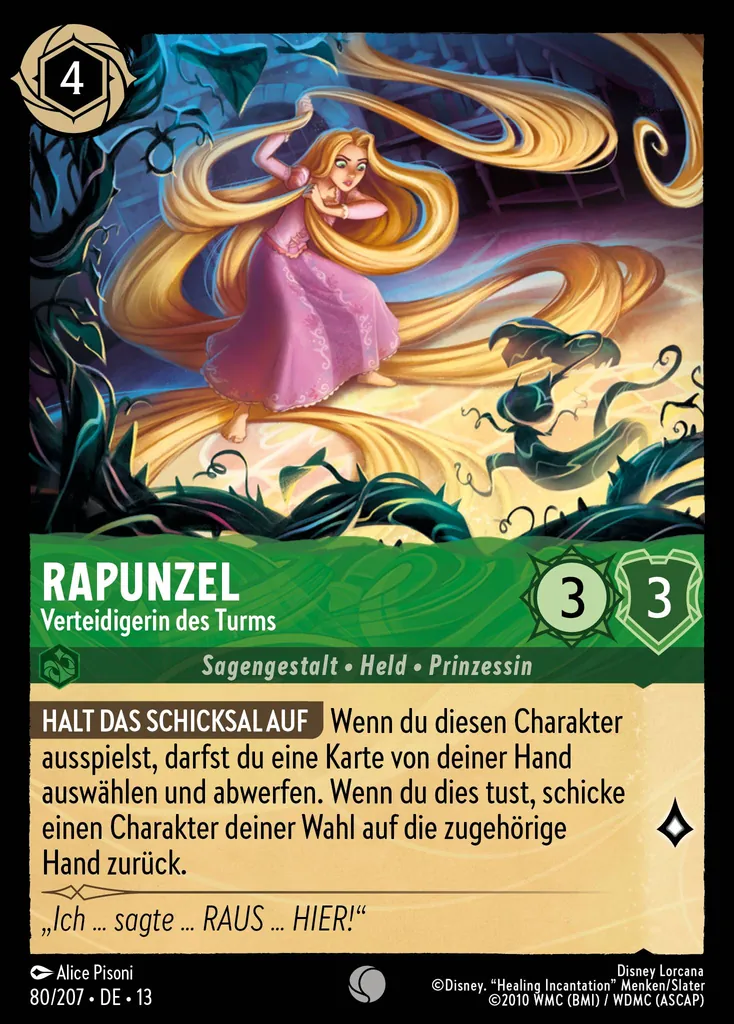 Rapunzel - Verteidigerin des Turms