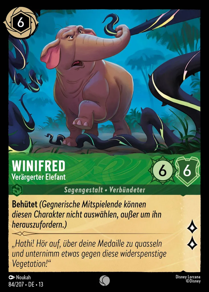 Winifred - Verärgerter Elefant