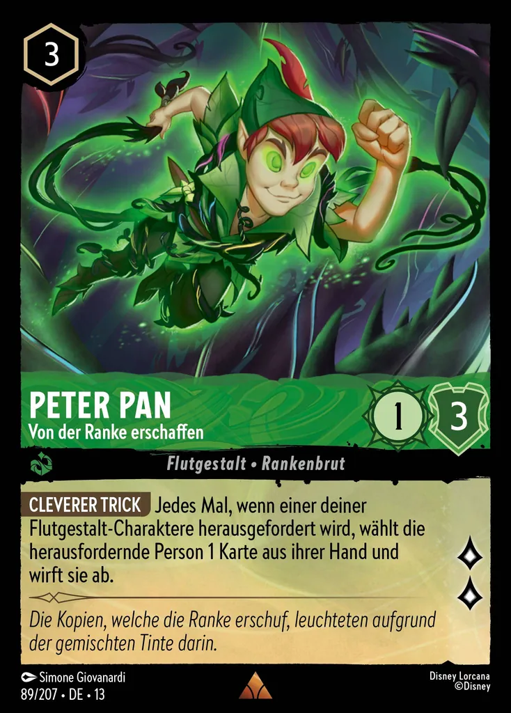 Peter Pan - Von der Ranke erschaffen