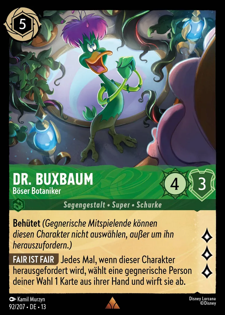 Dr. Buxbaum - Böser Botaniker