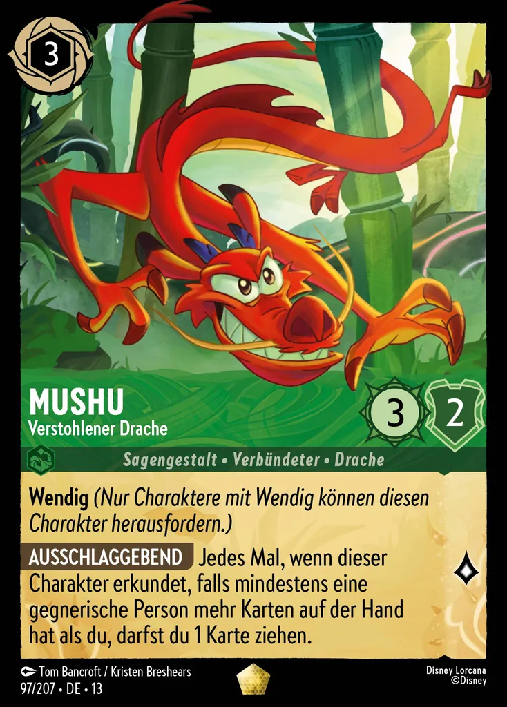Mushu - Verstohlener Drache