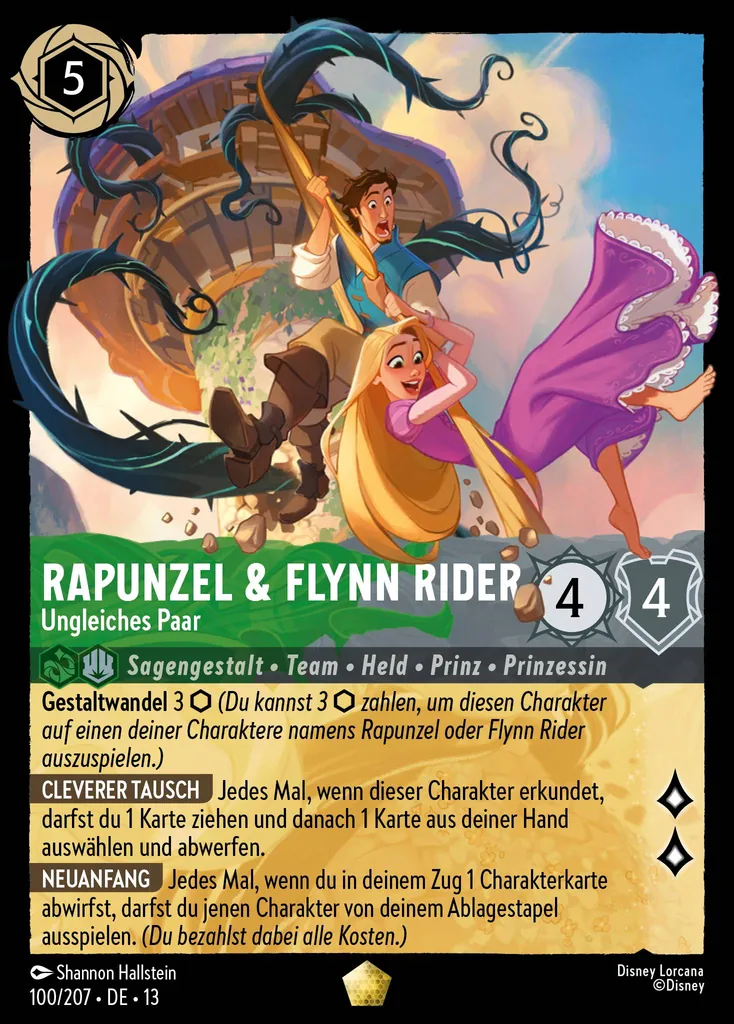 Rapunzel & Flynn Rider - Ungleiches Paar