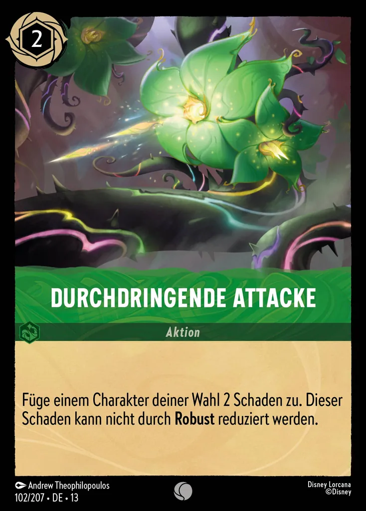 Durchdringende Attacke