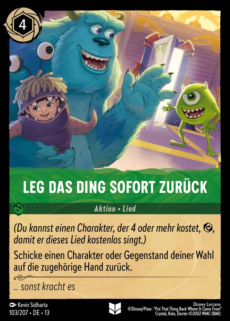 Leg das Ding sofort zurĂĽck